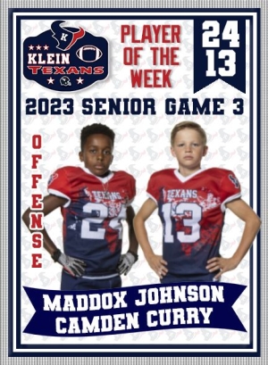 Maddox Johnson &amp; Camden Curry