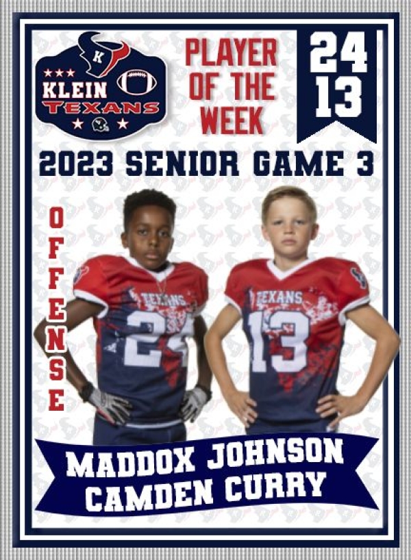 Maddox Johnson &amp; Camden Curry